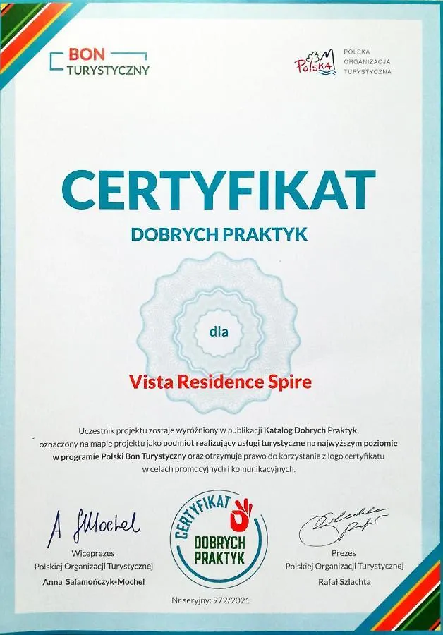 Vista Residence Spire Varşova Daire